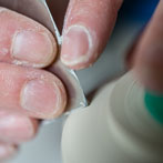 Juliet Macleod in her studio 2018